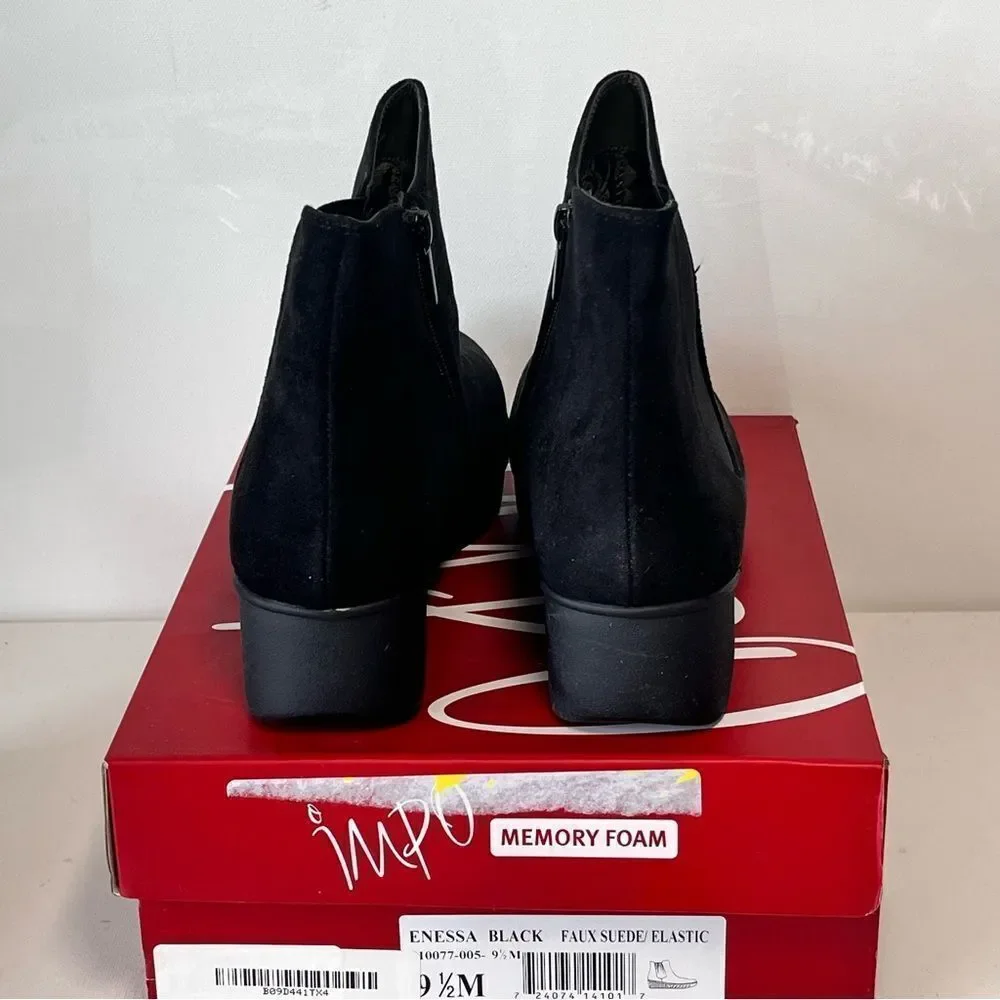 Impo International ENESSA Stretch Platform Wedge Bootie